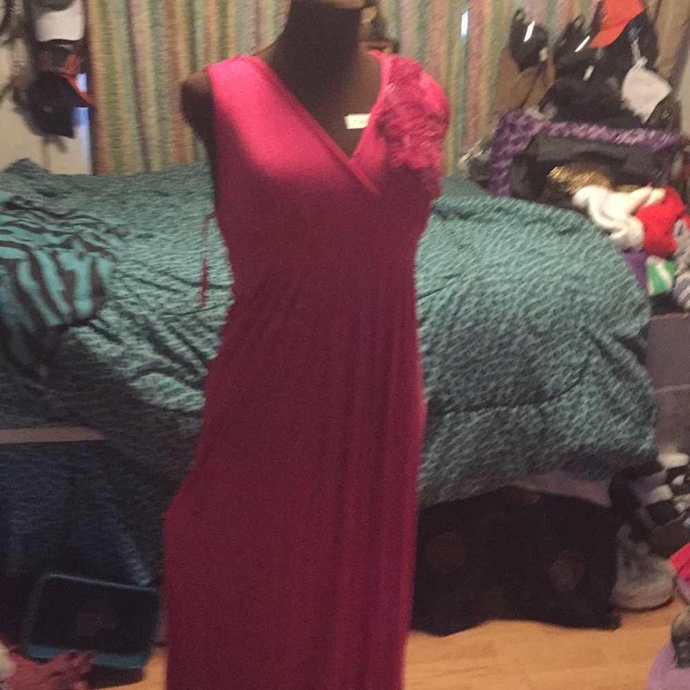 Pink dress